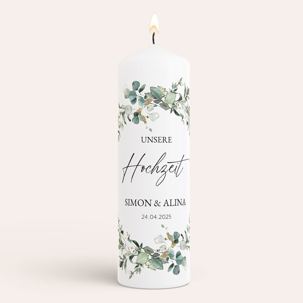 Hochzeitskerzen - Anmutige Eleganz