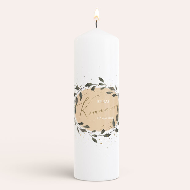 Kommunionkerzen - Zauberhafter Tag