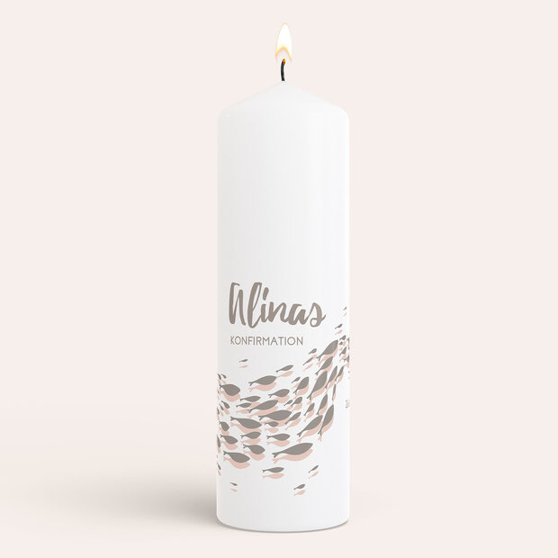 Konfirmationskerzen - Frisches Wasser