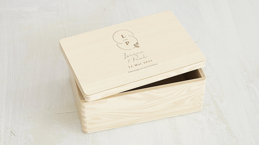 Perfect Match Holzbox Birke 300x200x135 mm