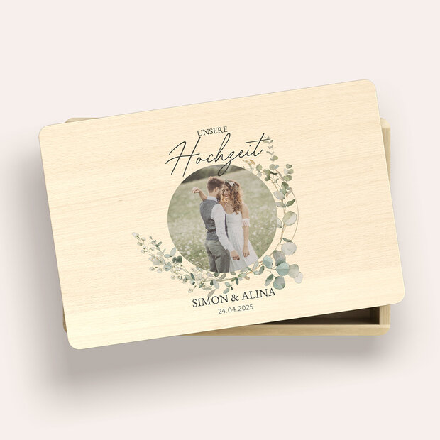 Erinnerungsbox Hochzeit - Anmutige Eleganz