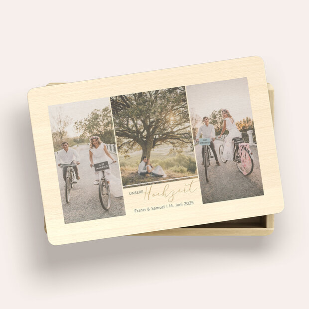 Erinnerungsbox Hochzeit - Unforgettable Moments