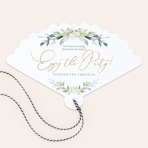 Fächer Hochzeit - Tender Florals
