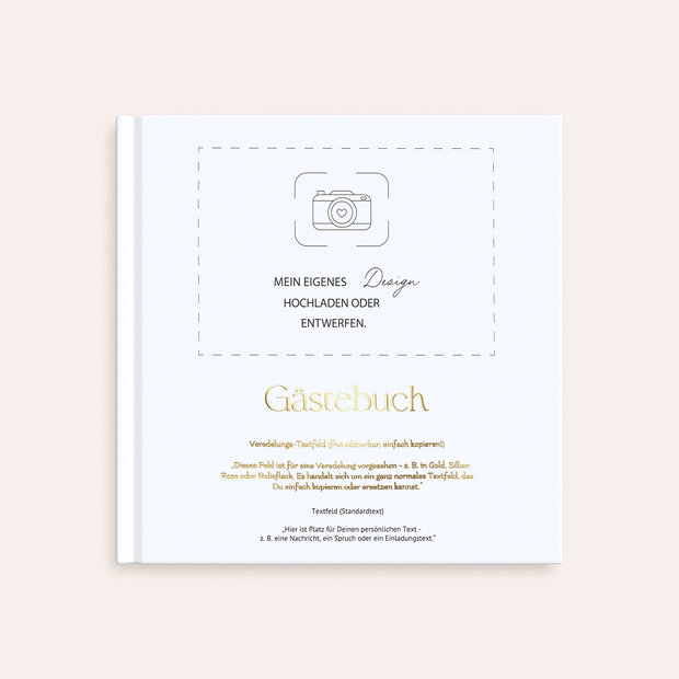 Blanko Design - Gästebuch 