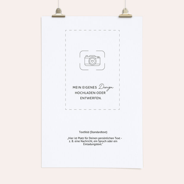 Blanko Design - Sitzplan 