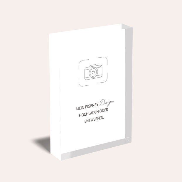 Blanko Design - Acrylblock 