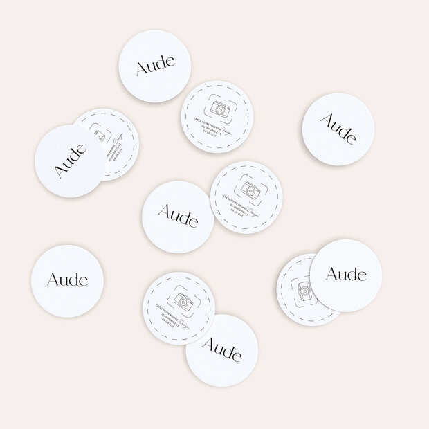 Design vierge - Confettis 