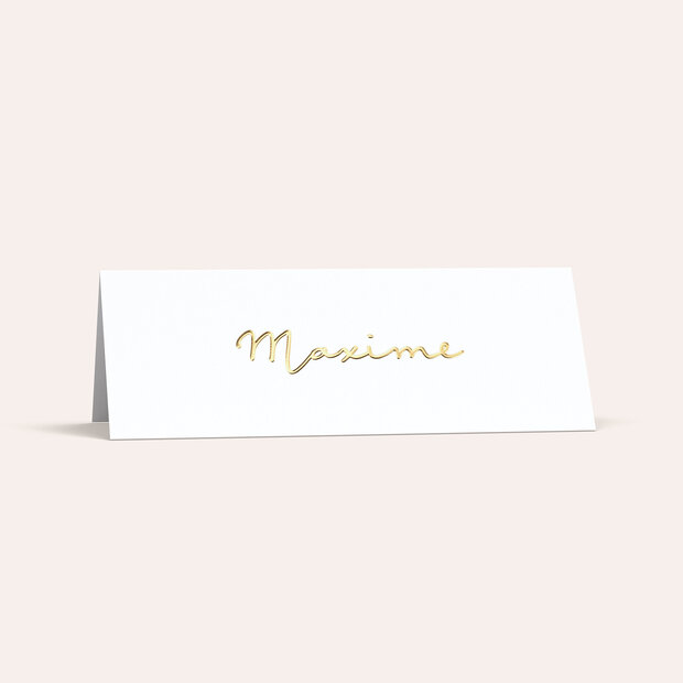 Design vierge - Marque-place 