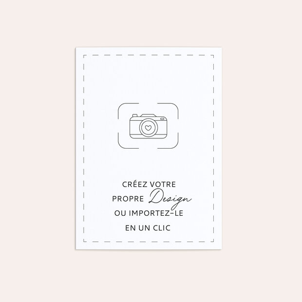 Design vierge - Faire-part 