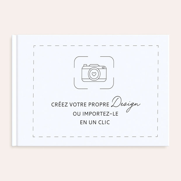 Design vierge - Livre photo 