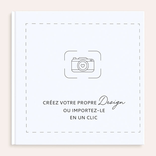 Design vierge - Livre photo 