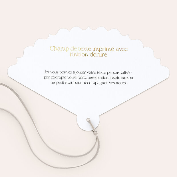 Design vierge - Éventail 