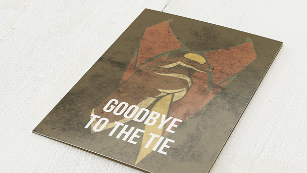 Jubiläum - Goodbye to the tie