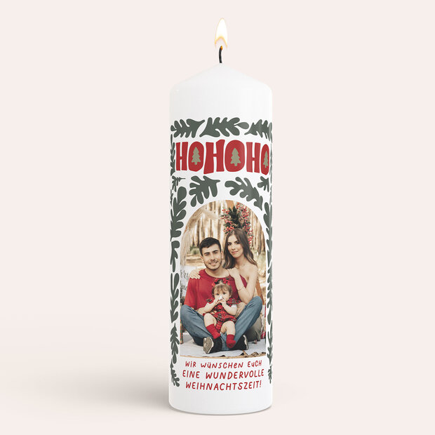 Adventskerzen - Happy Hohoho