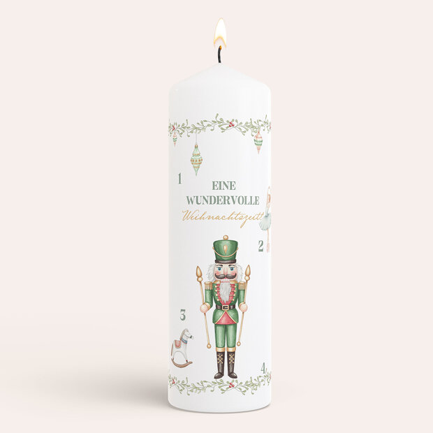 Adventskerzen - Nussknackertanz