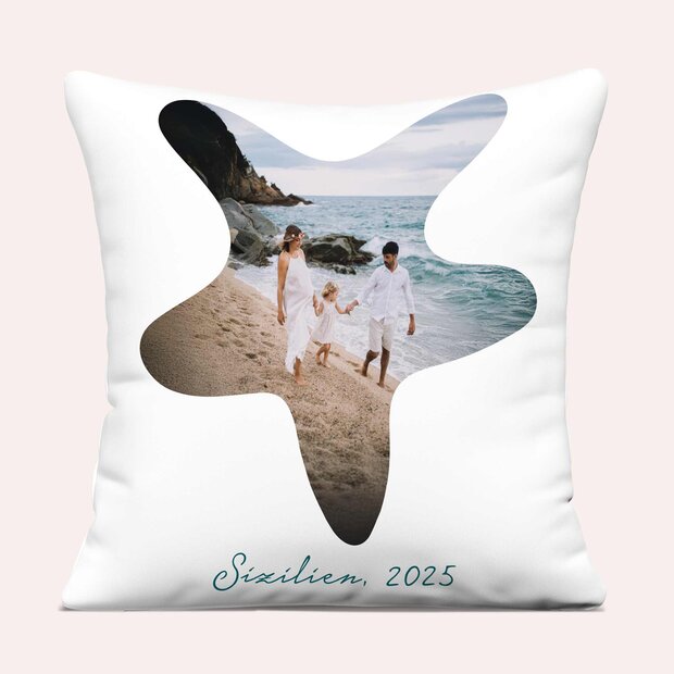 Geschenke mit eigenem Foto - Kissen 