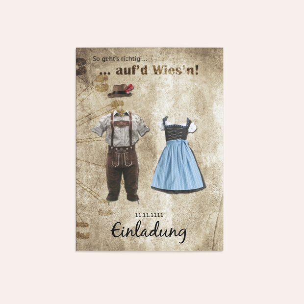 Oktoberfest - Wies’n Dress Code