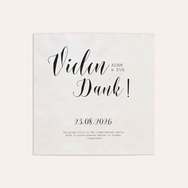 Danksagungskarten Goldene Hochzeit - Luftsprung für 50 Jahre