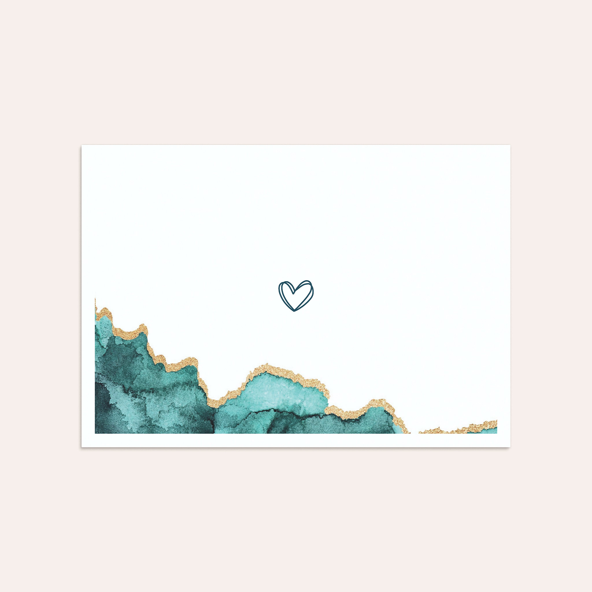 Teal Elegance