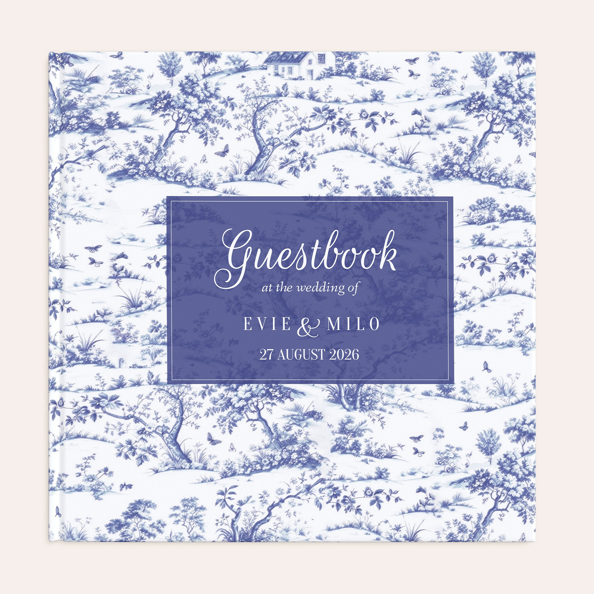 Fine Blue Toile de Jouy