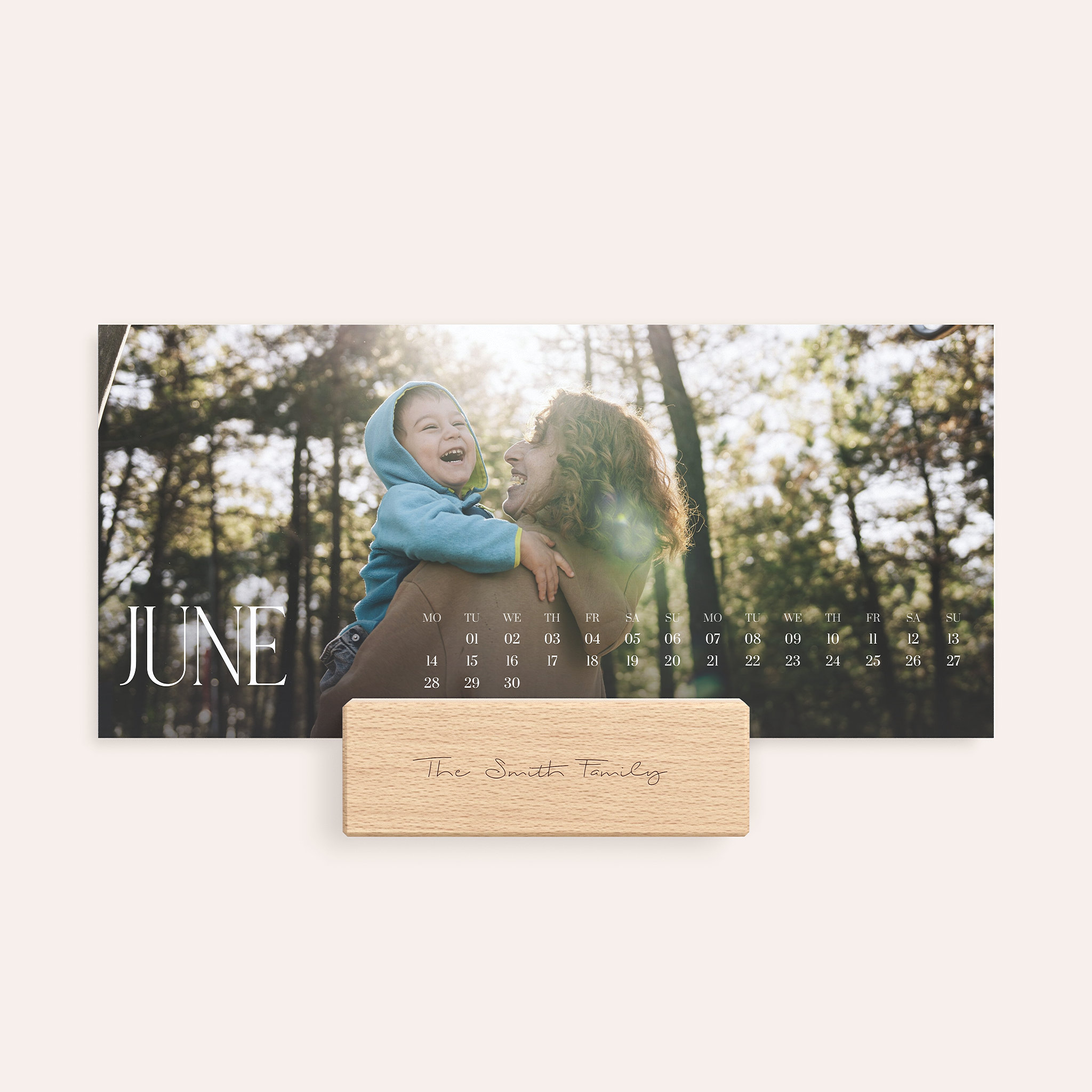 Most Beautiful View Desk Calendar