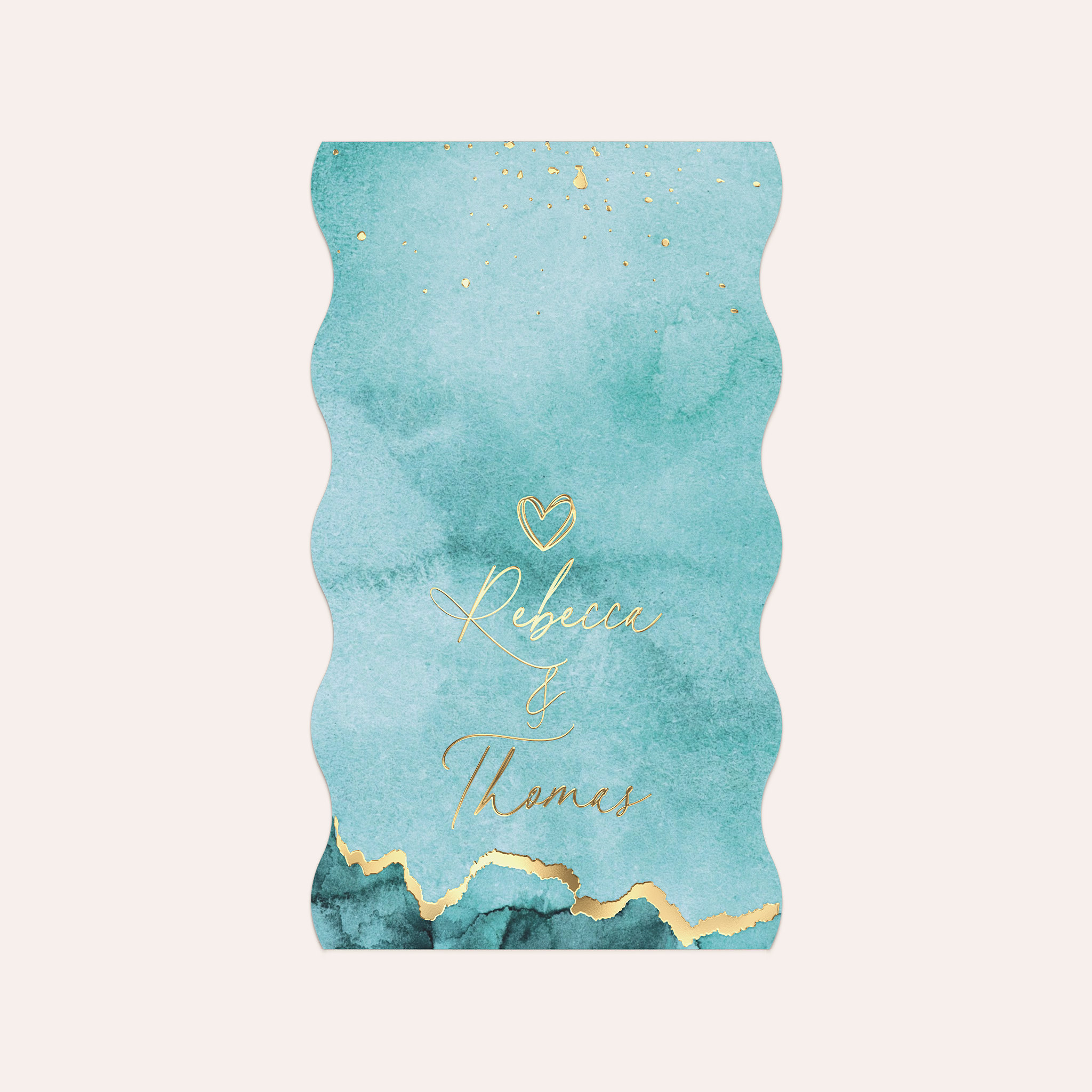Teal Elegance
