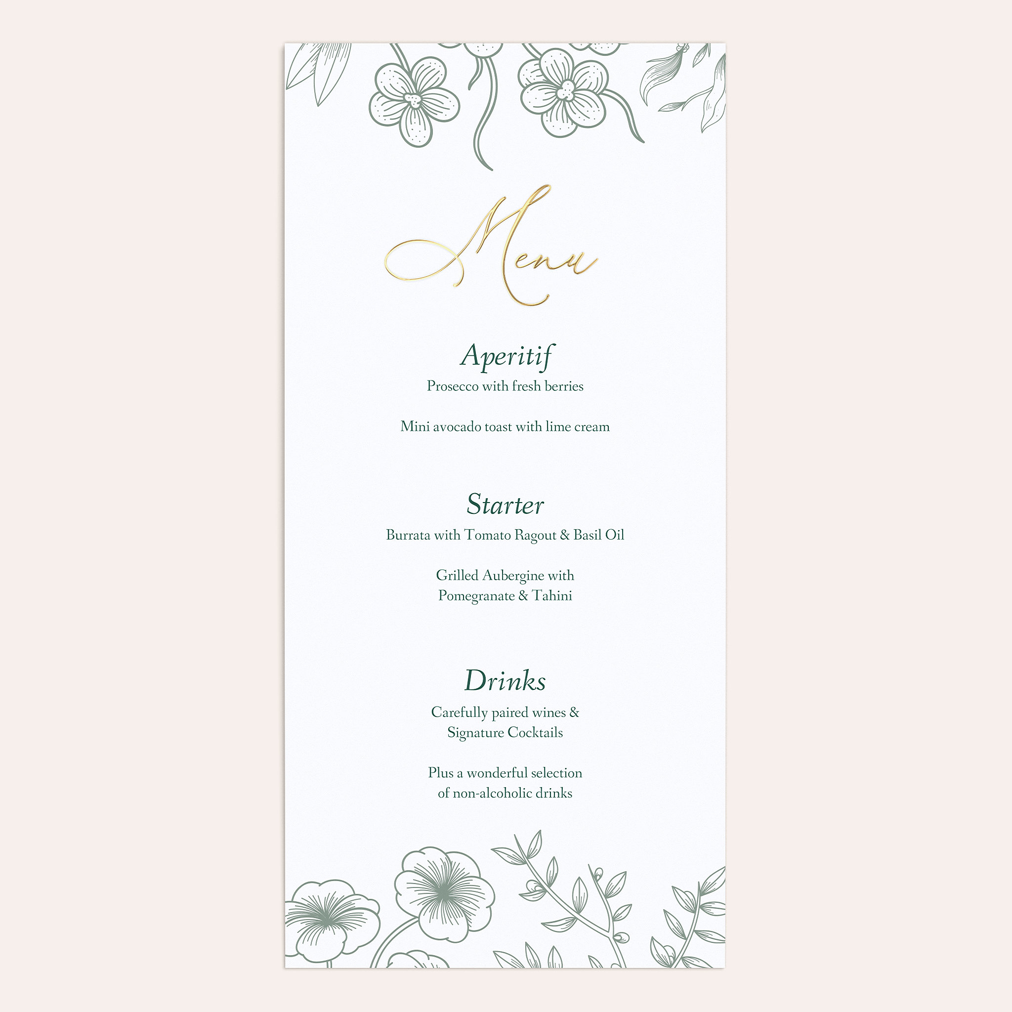 Green Floral Play