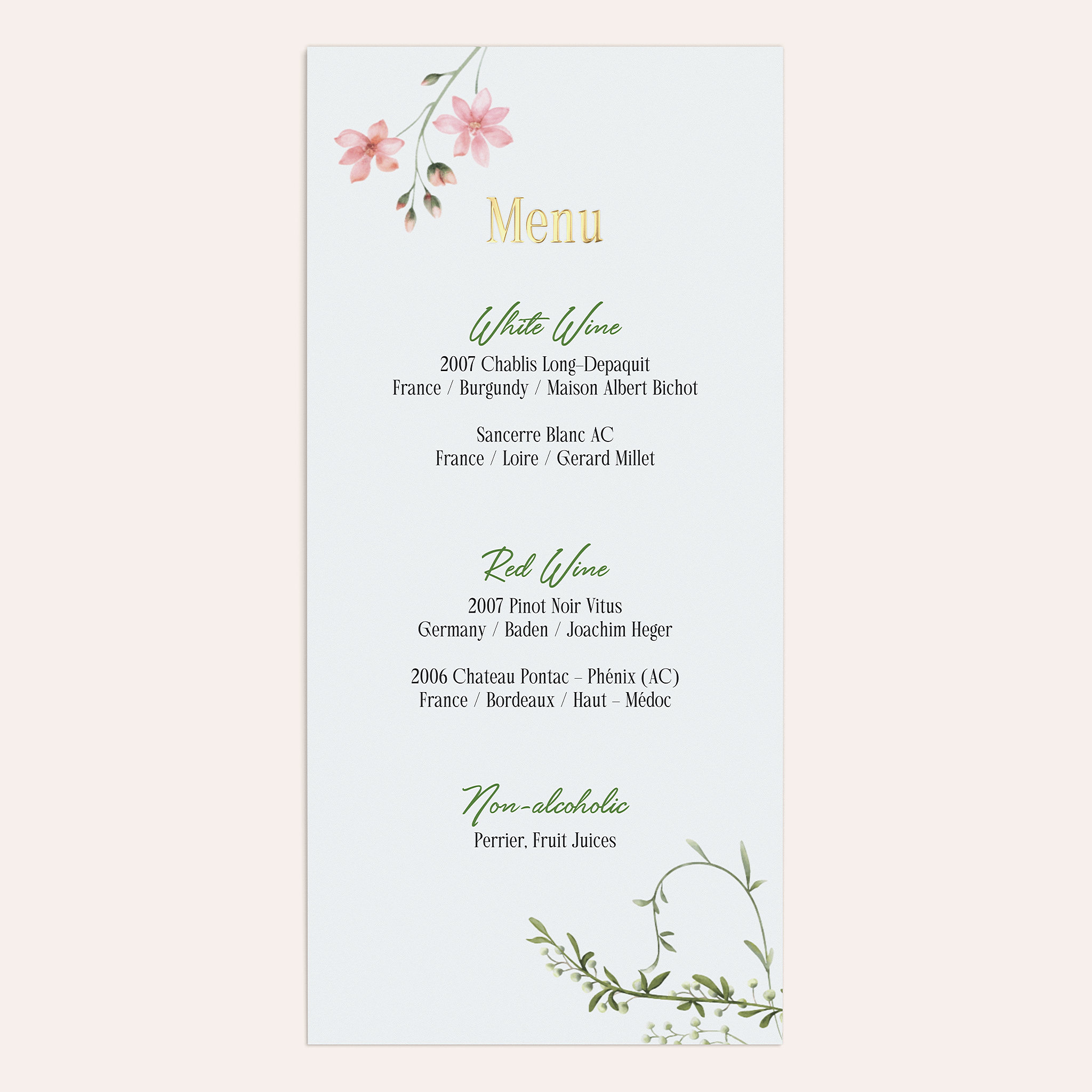 Light Floral Play