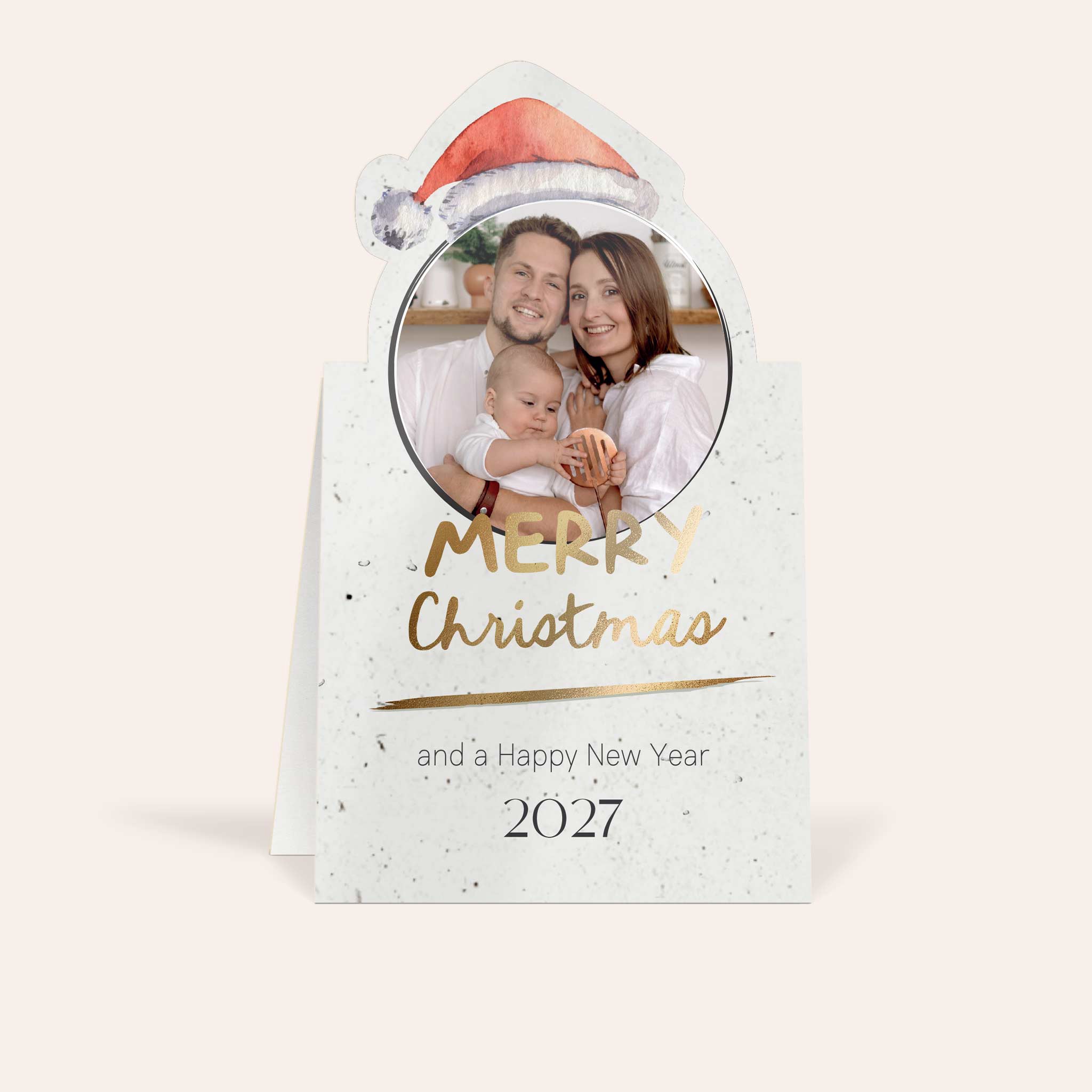 Cheerful Santa Hat