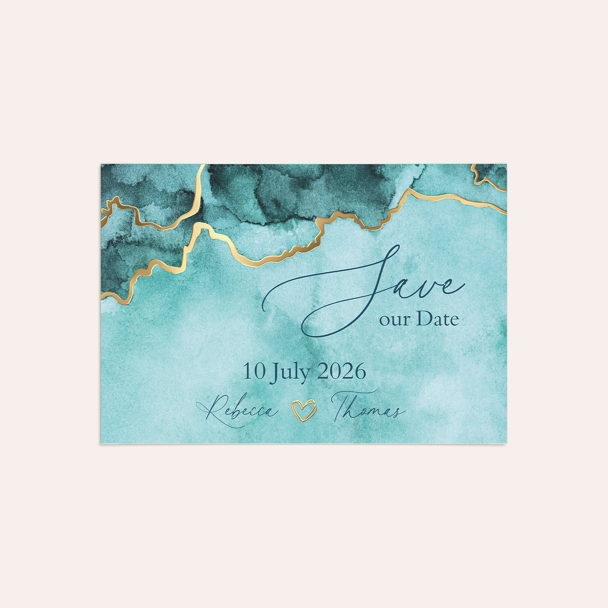 Teal Elegance