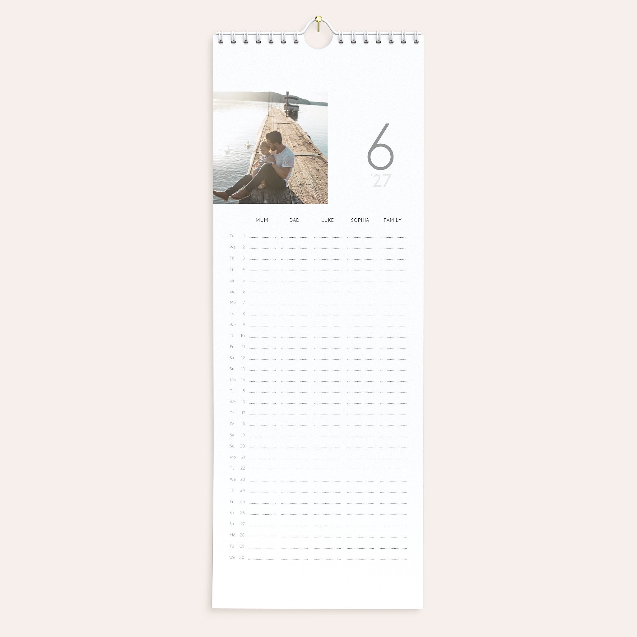 Pure Moments Family Planner