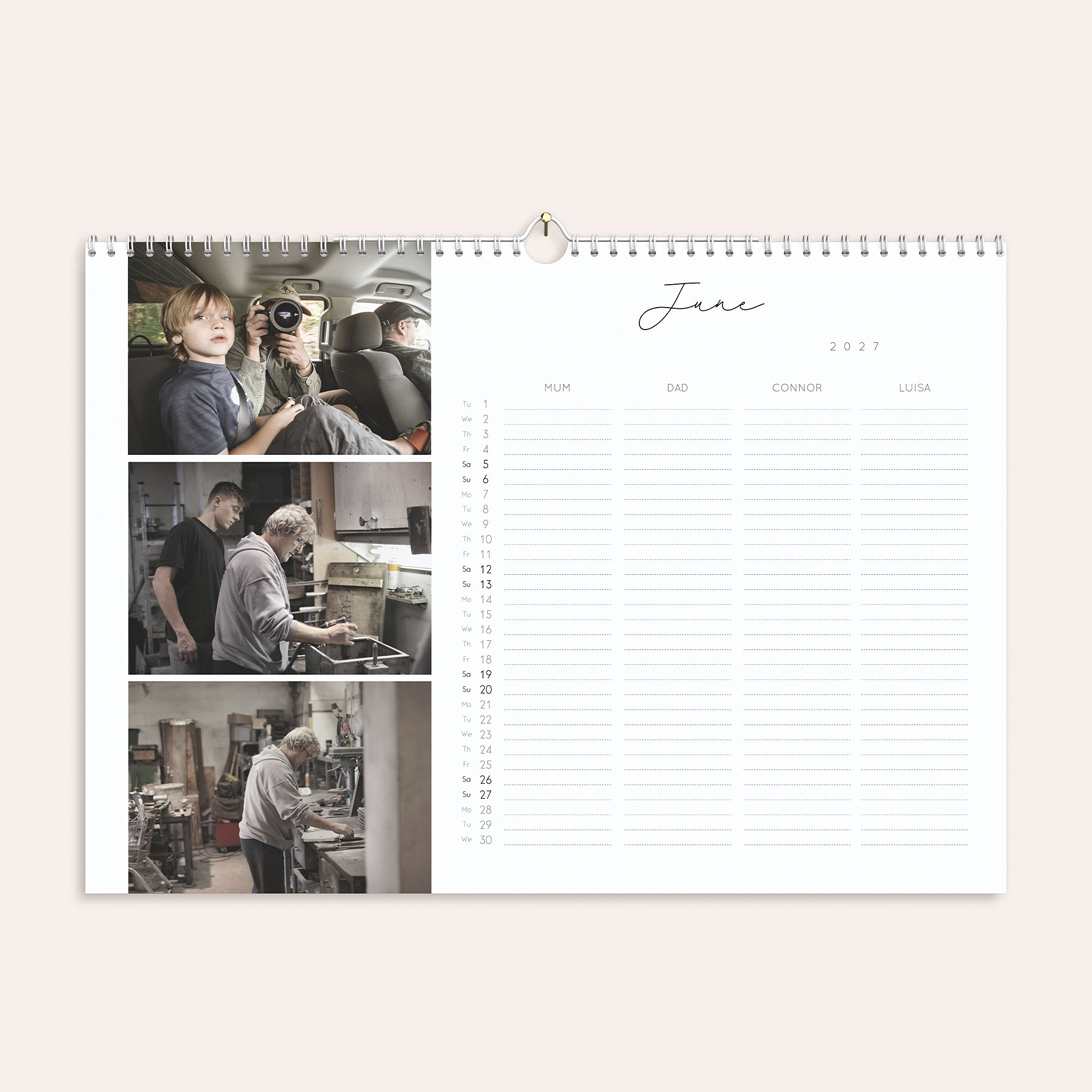 Together Through the Year Family Planner