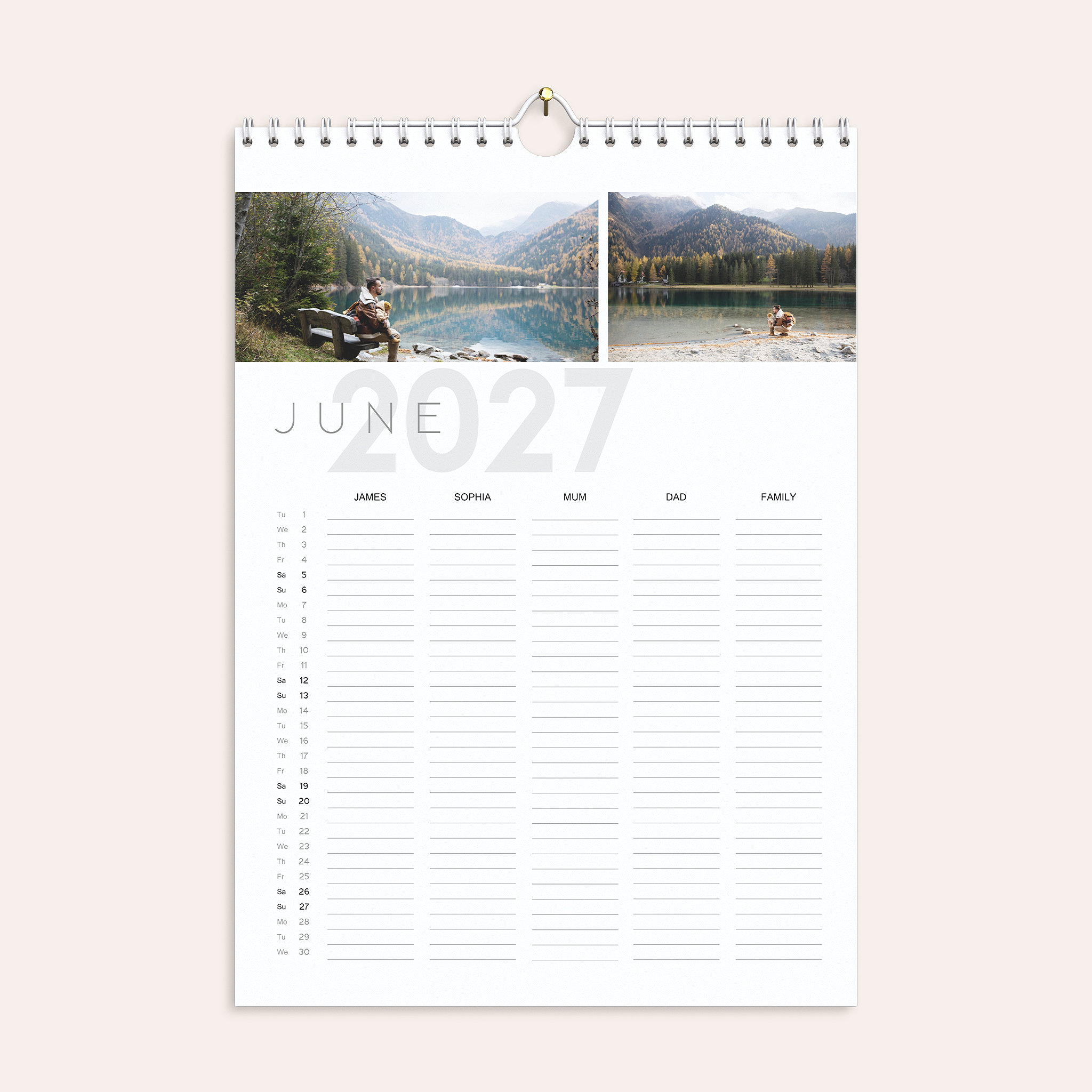 Evermore Family Calendar