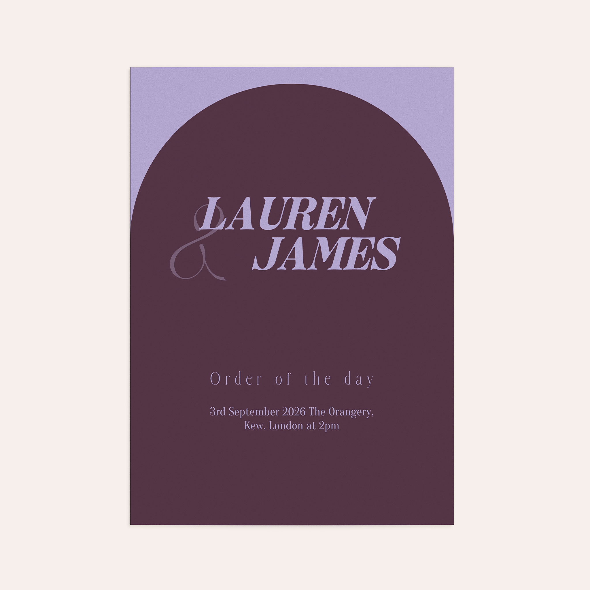 Violet Color Blocking