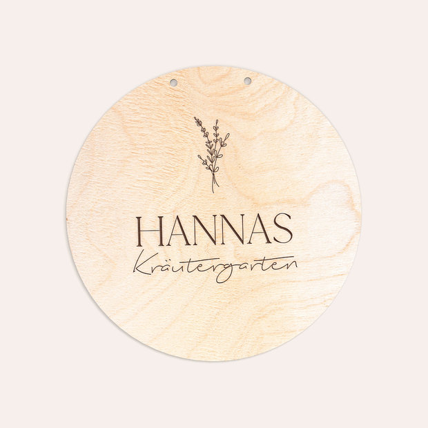 Geschenke zum Geburtstag - Holzschild - für Sie