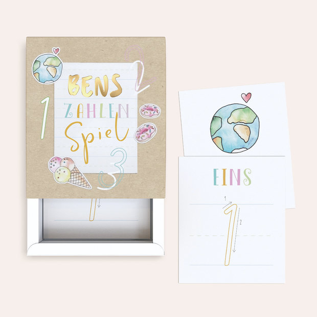 Geschenke zur Einschulung - Zahlen Kinder-Lernspiel