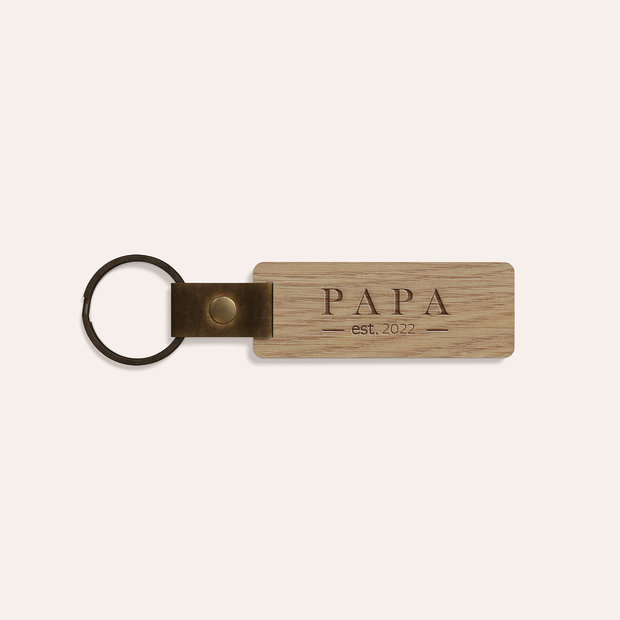 Geschenke für Papa - Schlüsselanhänger - Papaliebe